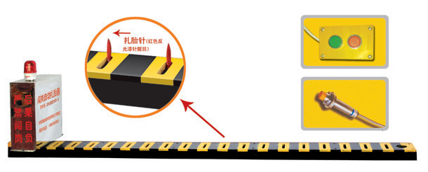 宁明县V3嵌入式闯岗自动扎胎器/阻车器